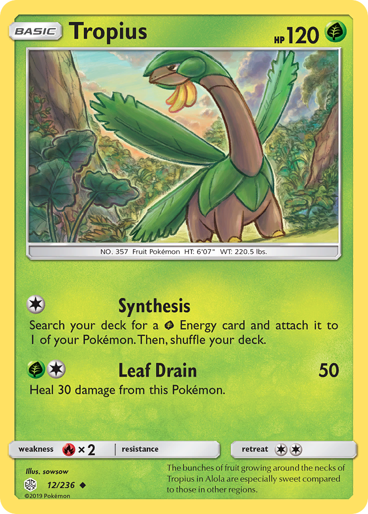 Tropius (12/236) [Sun & Moon: Cosmic Eclipse] | Gear Gaming Fayetteville