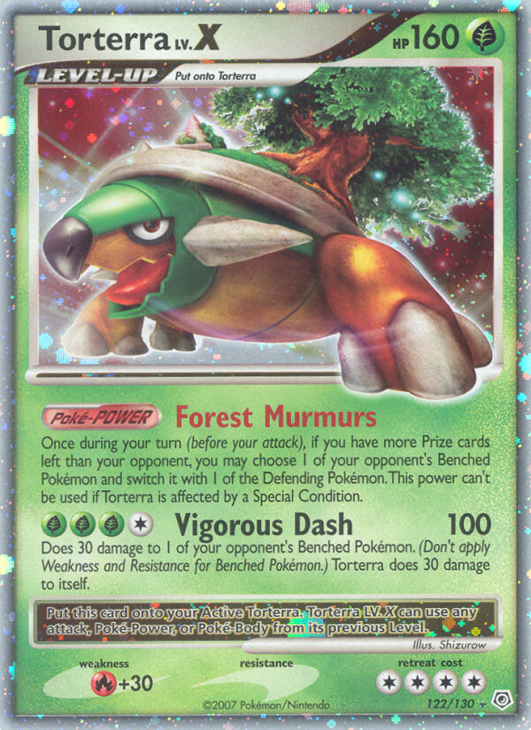 Torterra LV.X (122/130) [Diamond & Pearl: Base Set] | Gear Gaming Fayetteville