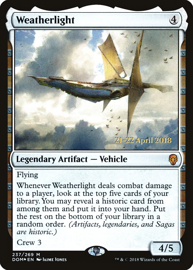 Weatherlight [Dominaria Prerelease Promos] | Gear Gaming Fayetteville