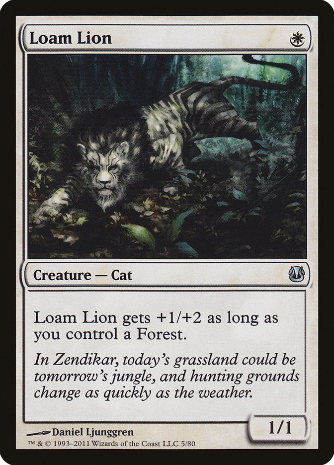 Loam Lion [Duel Decks: Ajani vs. Nicol Bolas] | Gear Gaming Fayetteville