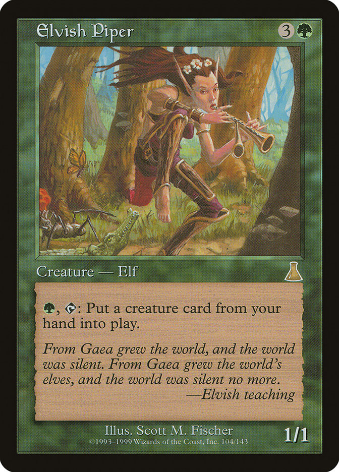 Elvish Piper [Urza's Destiny] | Gear Gaming Fayetteville