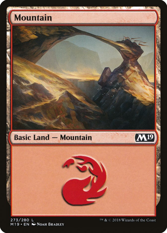 Mountain (273) [Core Set 2019] | Gear Gaming Fayetteville