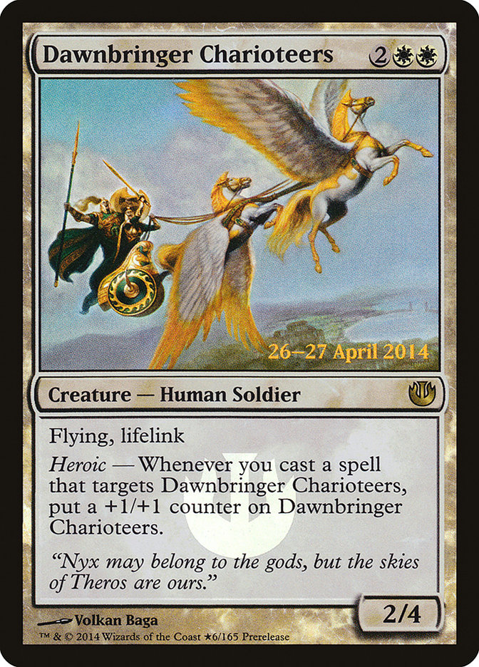 Dawnbringer Charioteers [Journey into Nyx Prerelease Promos] | Gear Gaming Fayetteville