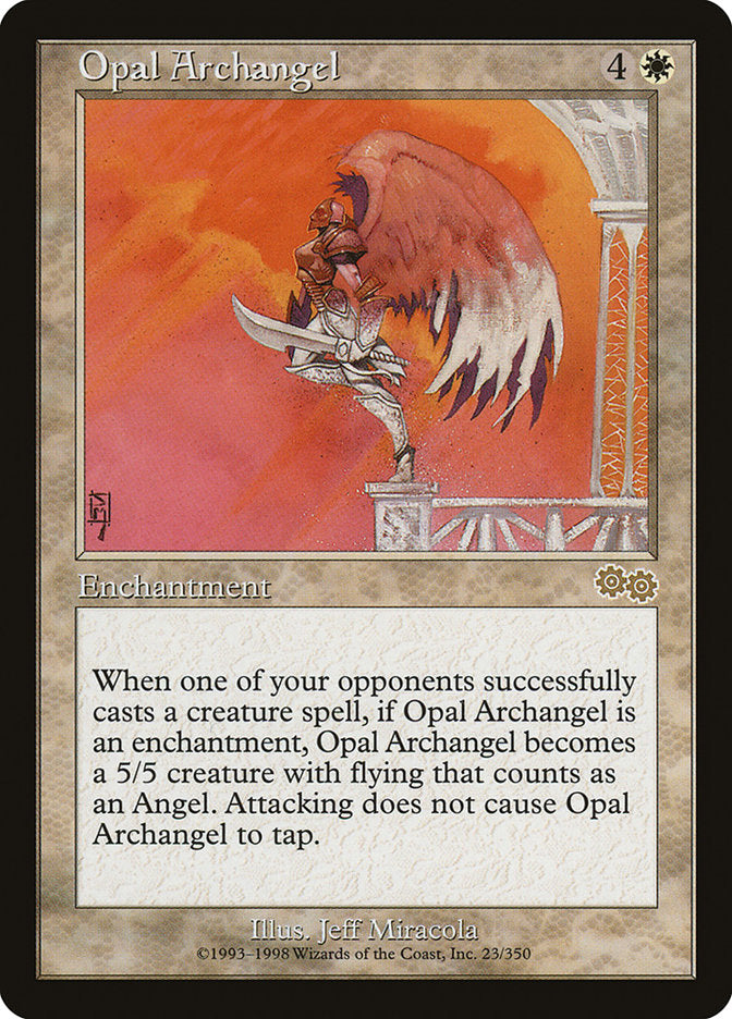 Opal Archangel [Urza's Saga] | Gear Gaming Fayetteville