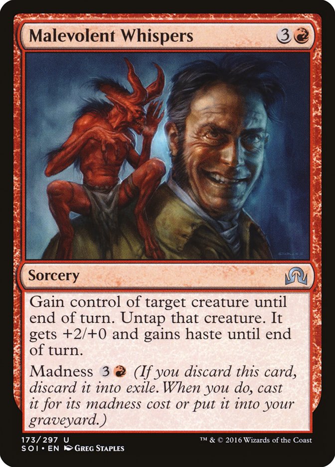 Malevolent Whispers [Shadows over Innistrad] | Gear Gaming Fayetteville