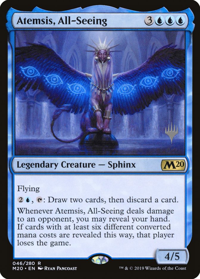 Atemsis, All-Seeing (Promo Pack) [Core Set 2020 Promos] | Gear Gaming Fayetteville