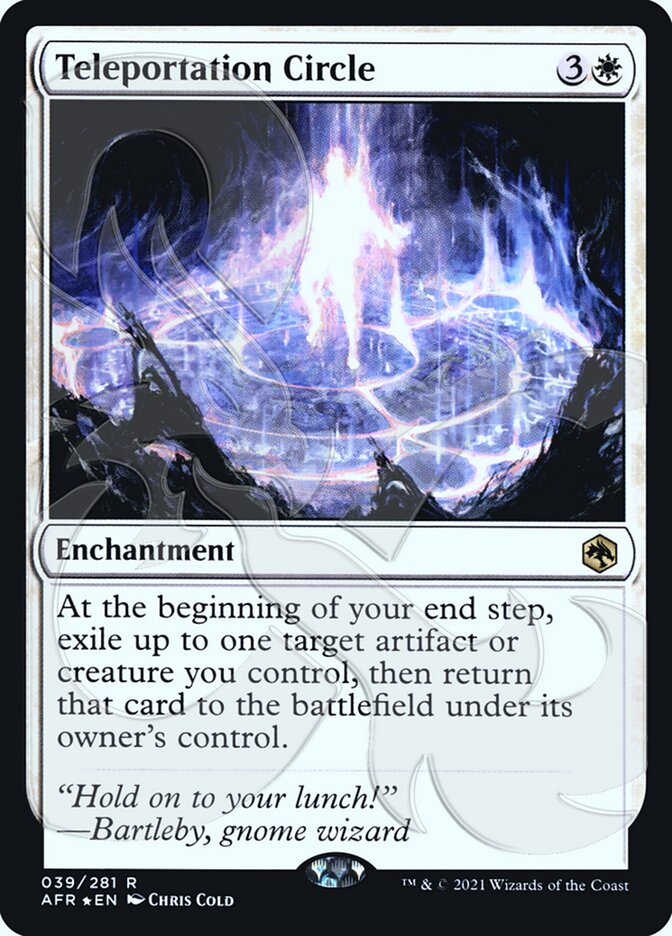 Teleportation Circle (Ampersand Promo) [Dungeons & Dragons: Adventures in the Forgotten Realms Promos] | Gear Gaming Fayetteville