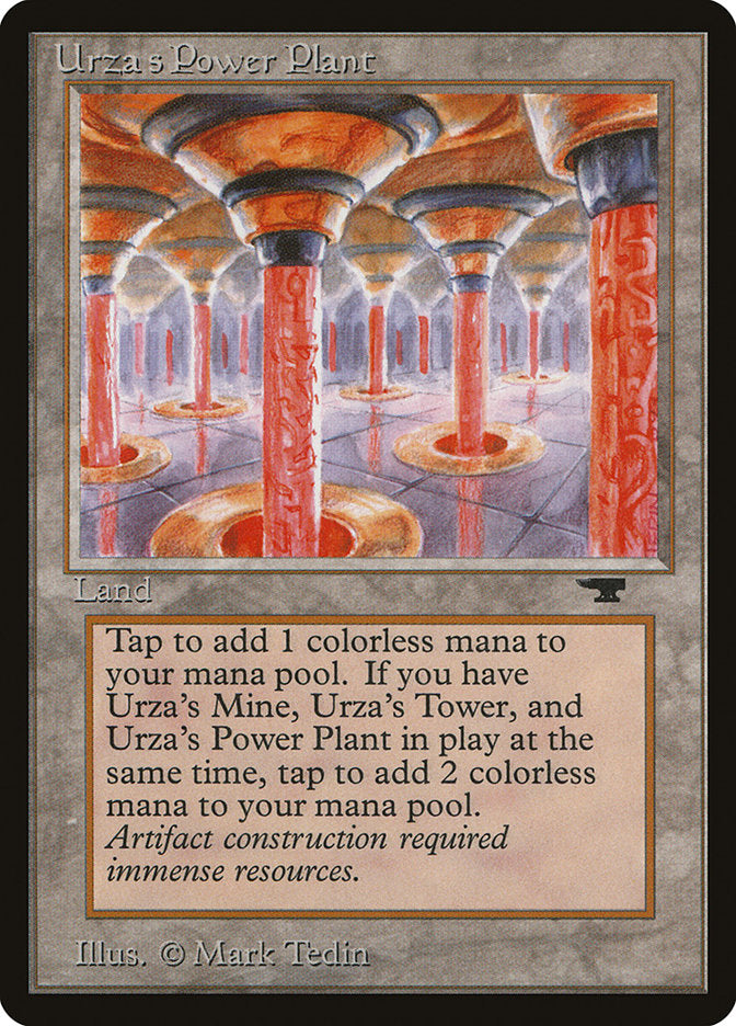 Urza's Power Plant (Red Columns) [Antiquities] | Gear Gaming Fayetteville