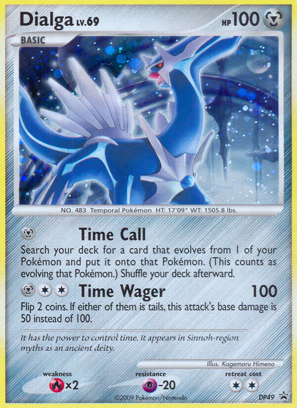 Dialga LV.69 (DP49) [Diamond & Pearl: Black Star Promos] | Gear Gaming Fayetteville