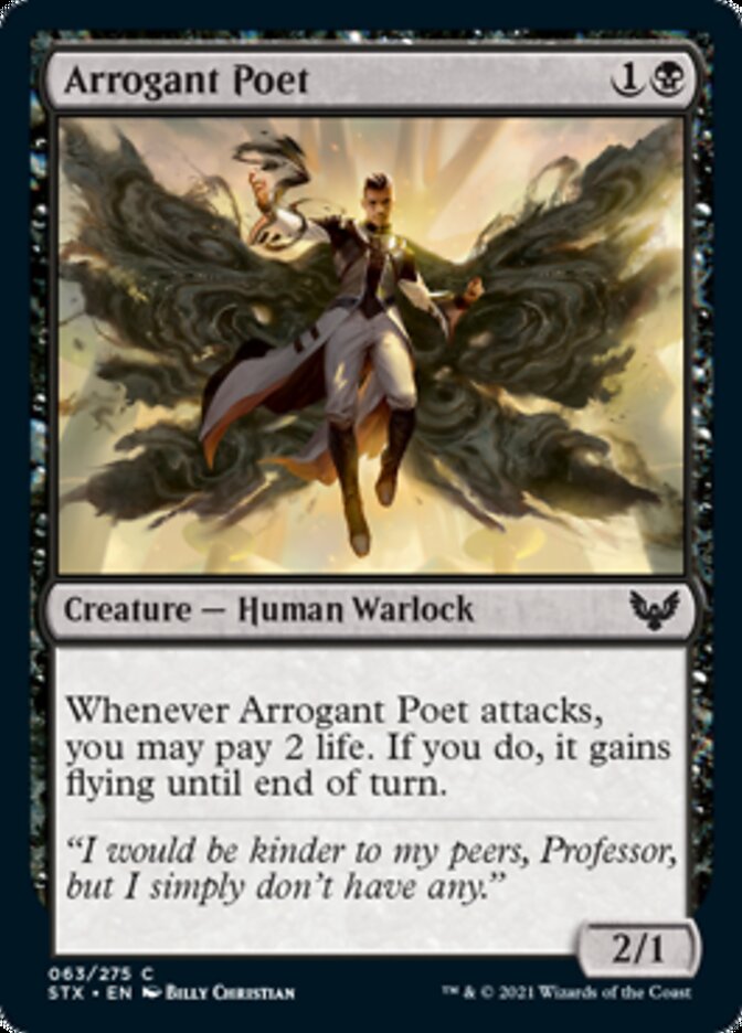 Arrogant Poet [Strixhaven: School of Mages] | Gear Gaming Fayetteville