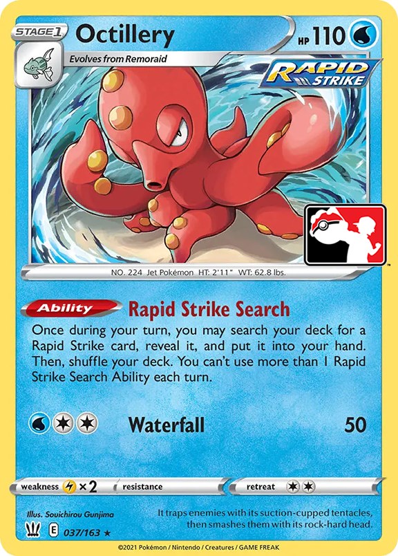 Octillery (037/163) [Prize Pack Series One] | Gear Gaming Fayetteville