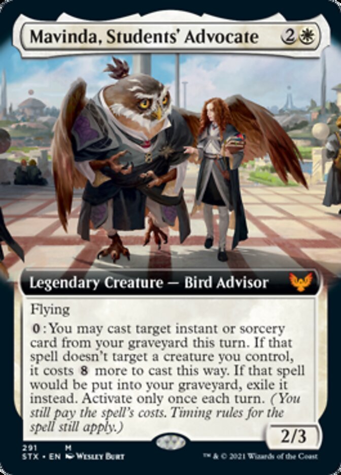 Mavinda, Students' Advocate (Extended Art) [Strixhaven: School of Mages] | Gear Gaming Fayetteville