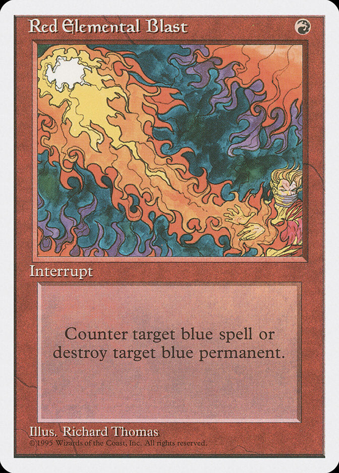 Red Elemental Blast [Fourth Edition] | Gear Gaming Fayetteville