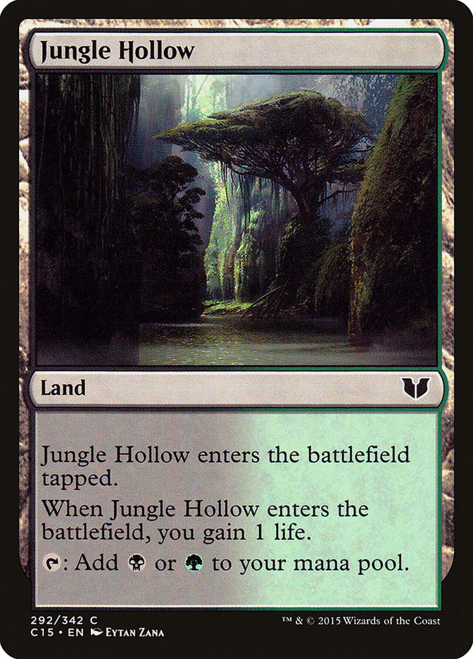 Jungle Hollow [Commander 2015] | Gear Gaming Fayetteville