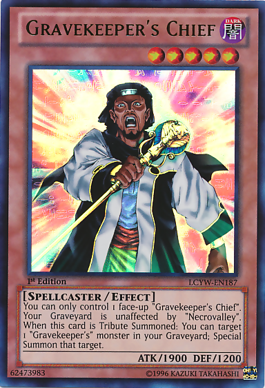 Gravekeeper's Chief [LCYW-EN187] Ultra Rare | Gear Gaming Fayetteville