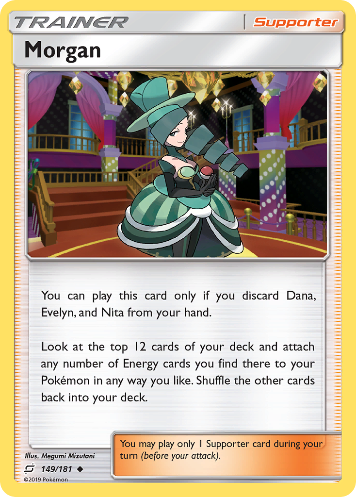 Morgan (149/181) [Sun & Moon: Team Up] | Gear Gaming Fayetteville