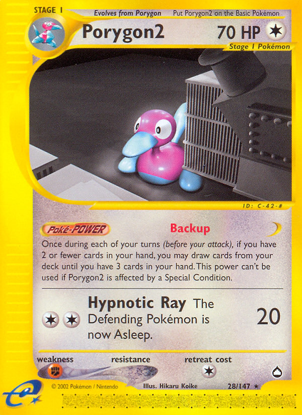 Porygon2 (28/147) [Aquapolis] | Gear Gaming Fayetteville