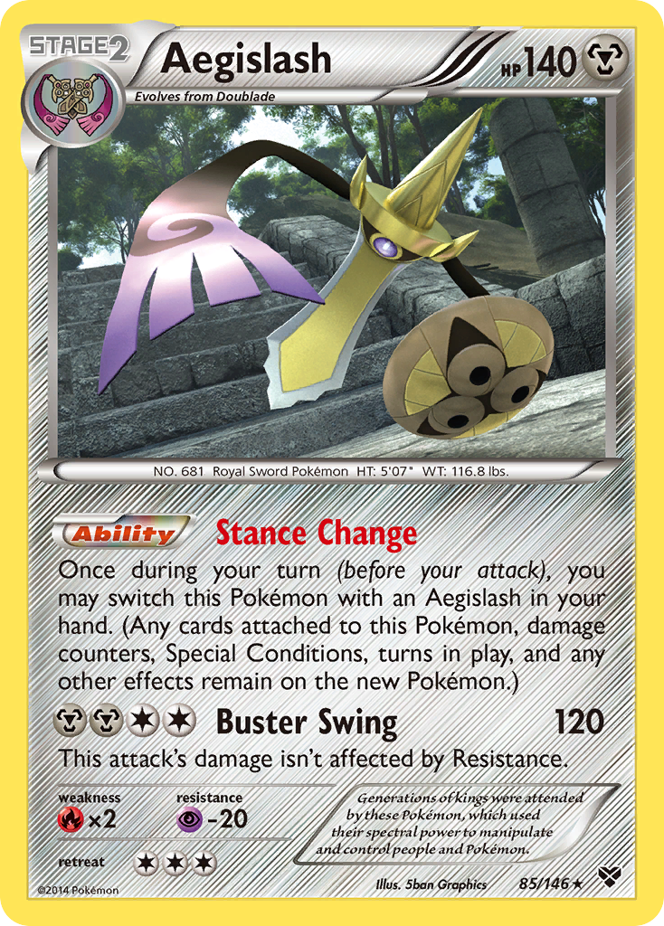 Aegislash (85/146) [XY: Base Set] | Gear Gaming Fayetteville