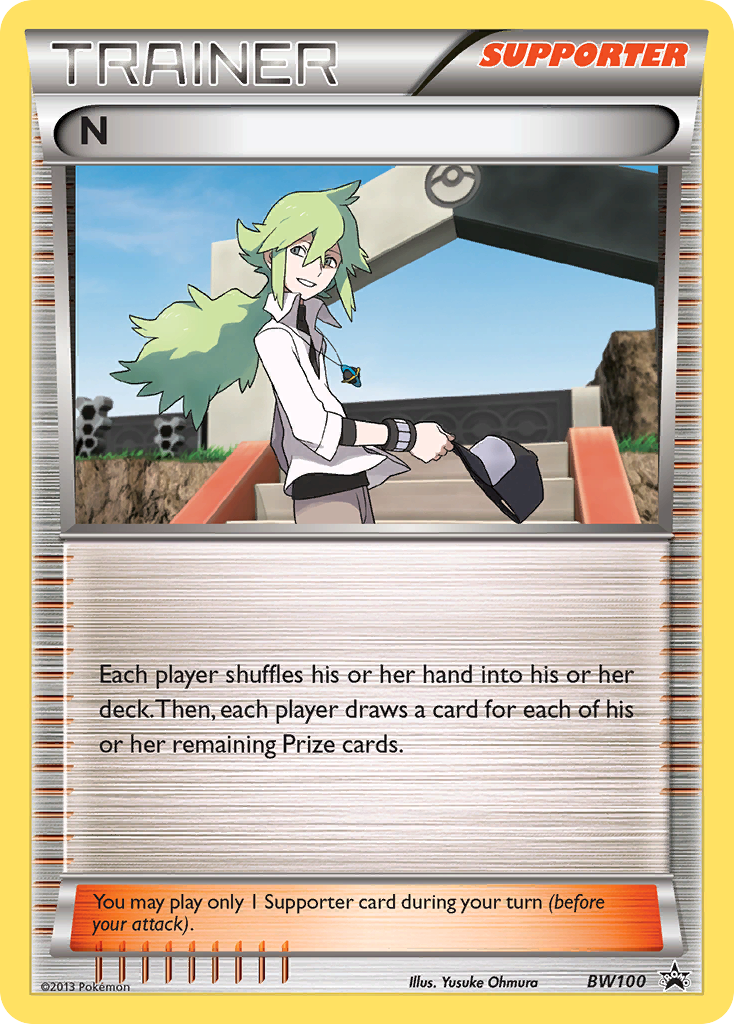 N (BW100) [Black & White: Black Star Promos] | Gear Gaming Fayetteville