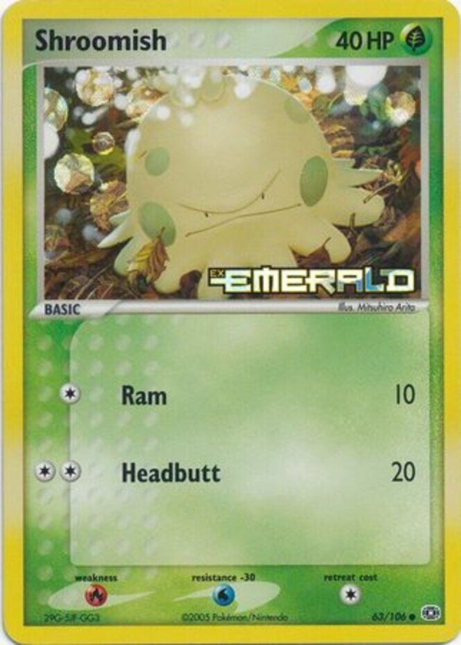 Shroomish (63/106) (Stamped) [EX: Emerald] | Gear Gaming Fayetteville