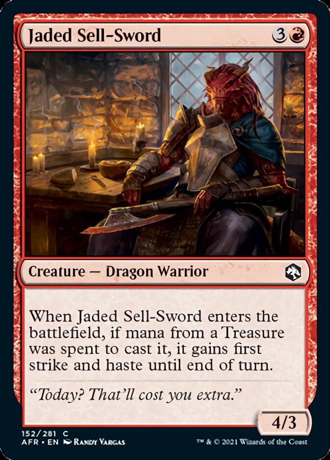 Jaded Sell-Sword [Dungeons & Dragons: Adventures in the Forgotten Realms] | Gear Gaming Fayetteville