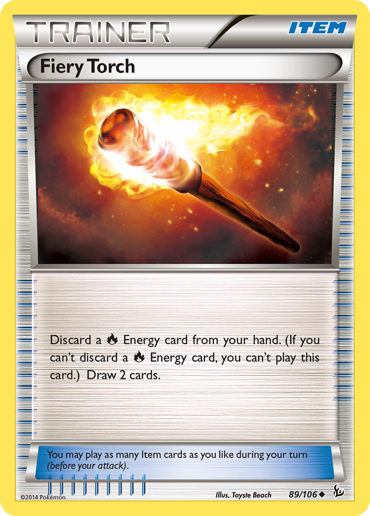 Fiery Torch (89/106) [XY: Flashfire] | Gear Gaming Fayetteville