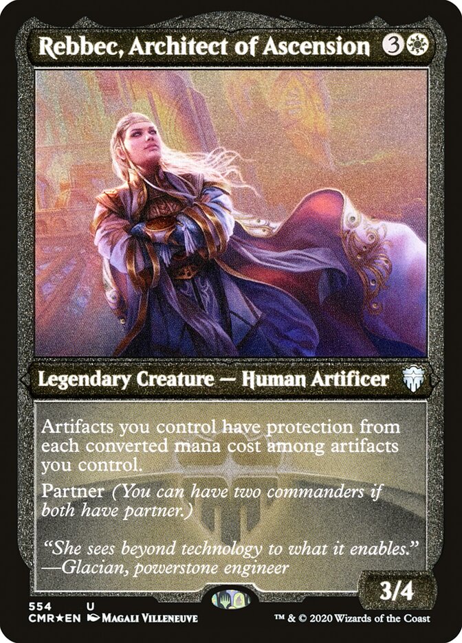 Rebbec, Architect of Ascension (Etched) [Commander Legends] | Gear Gaming Fayetteville