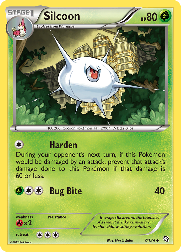 Silcoon (7/124) [Black & White: Dragons Exalted] | Gear Gaming Fayetteville
