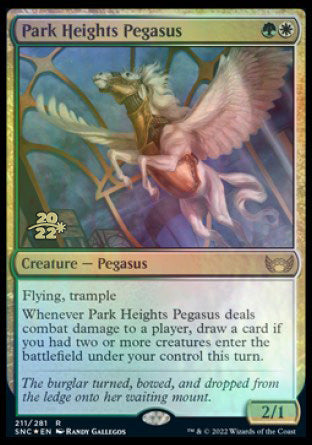 Park Heights Pegasus [Streets of New Capenna Prerelease Promos] | Gear Gaming Fayetteville