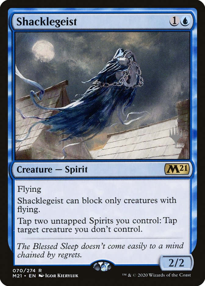 Shacklegeist (Promo Pack) [Core Set 2021 Promos] | Gear Gaming Fayetteville