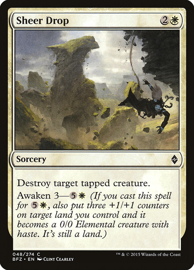 Sheer Drop [Battle for Zendikar] | Gear Gaming Fayetteville