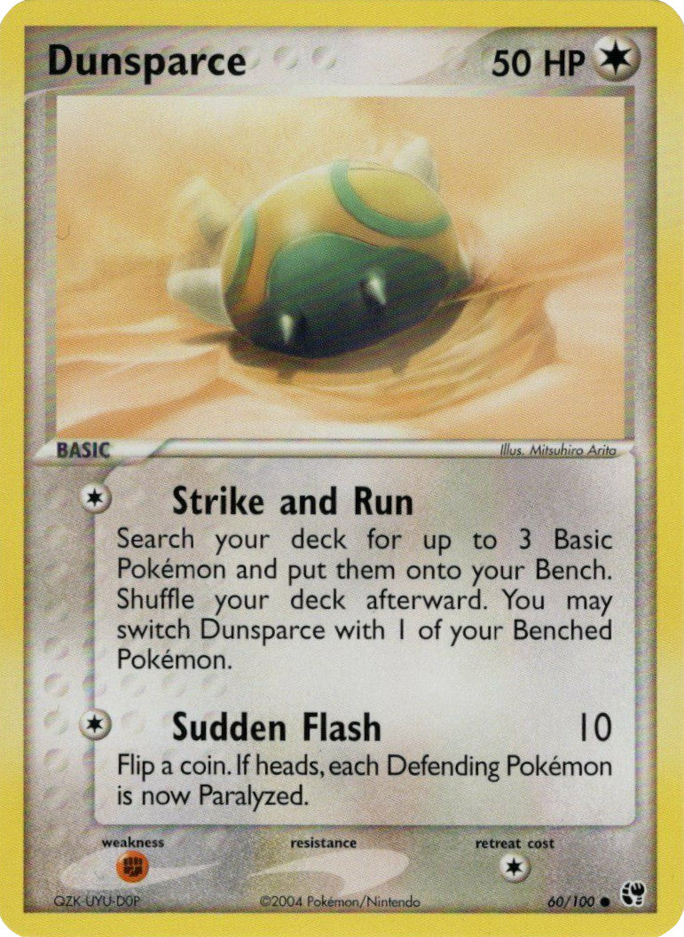 Dunsparce (60/100) [EX: Battle Stadium] | Gear Gaming Fayetteville