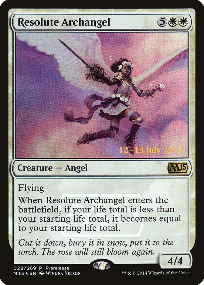 Resolute Archangel [Magic 2015 Prerelease Promos] | Gear Gaming Fayetteville