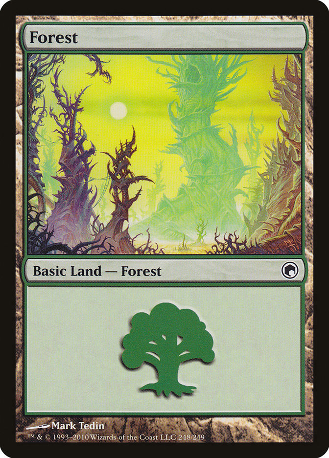 Forest (248) [Scars of Mirrodin] | Gear Gaming Fayetteville