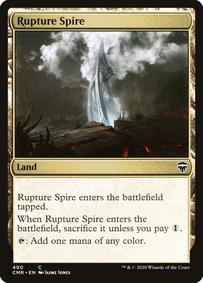 Rupture Spire (490) [Commander Legends] | Gear Gaming Fayetteville