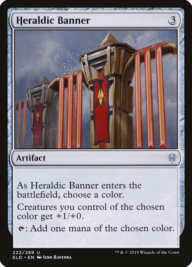 Heraldic Banner [Throne of Eldraine] | Gear Gaming Fayetteville