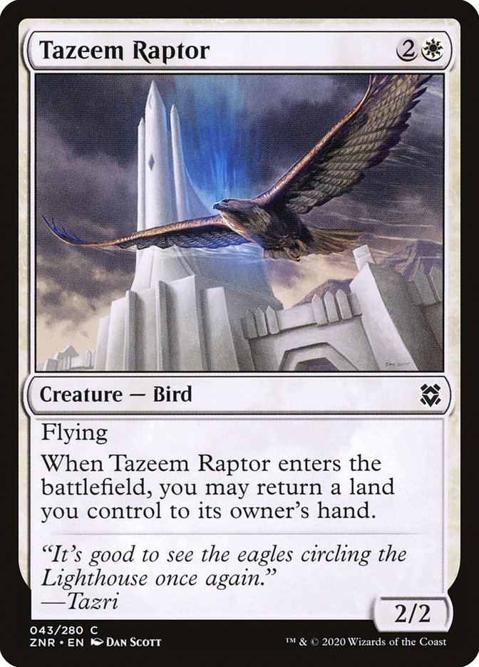 Tazeem Raptor [Zendikar Rising] | Gear Gaming Fayetteville