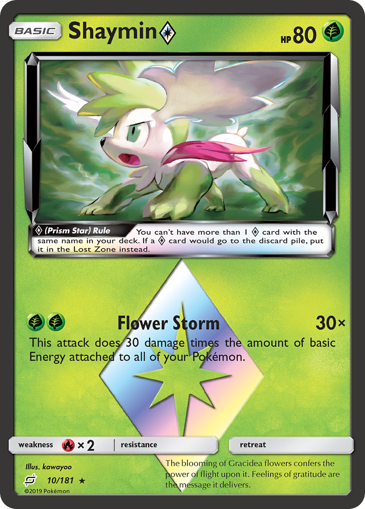 Shaymin (10/181) (Prism Star) [Sun & Moon: Team Up] | Gear Gaming Fayetteville