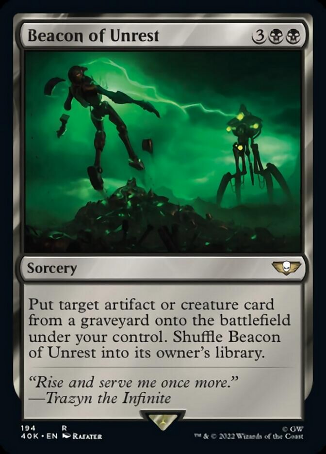 Beacon of Unrest (Surge Foil) [Warhammer 40,000] | Gear Gaming Fayetteville