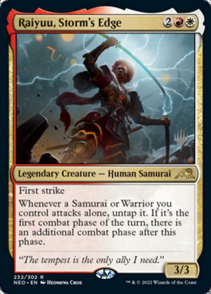 Raiyuu, Storm's Edge (Promo Pack) [Kamigawa: Neon Dynasty Promos] | Gear Gaming Fayetteville