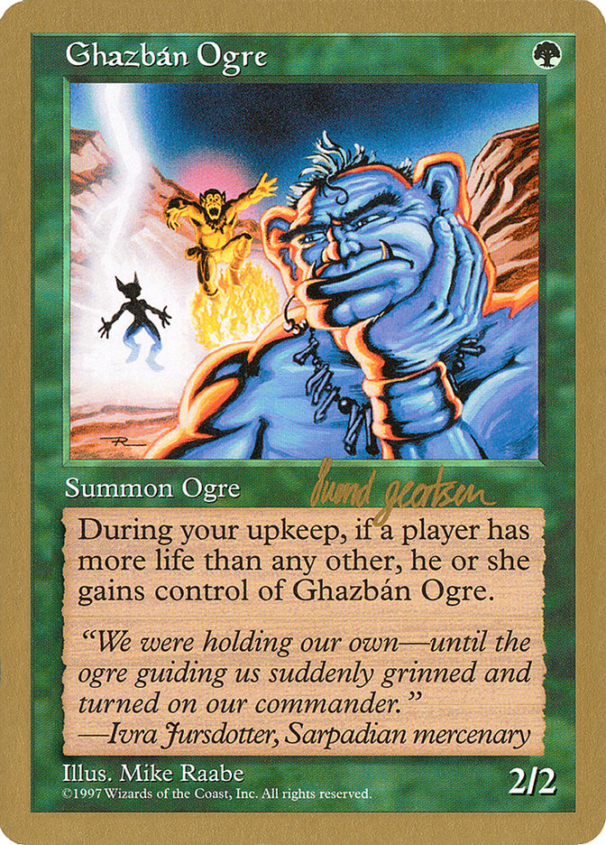 Ghazban Ogre (Svend Geertsen) [World Championship Decks 1997] | Gear Gaming Fayetteville