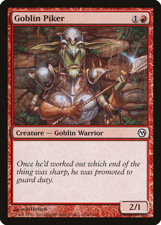 Goblin Piker [Duels of the Planeswalkers] | Gear Gaming Fayetteville