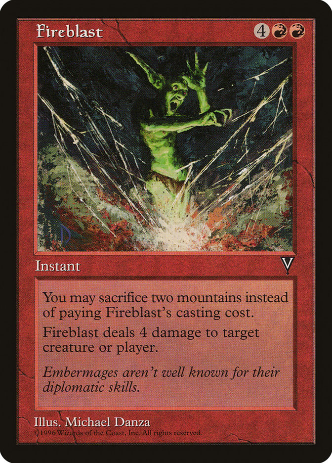 Fireblast [Visions] | Gear Gaming Fayetteville