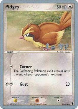 Pidgey (73/112) (Dark Tyranitar Deck - Takashi Yoneda) [World Championships 2005] | Gear Gaming Fayetteville