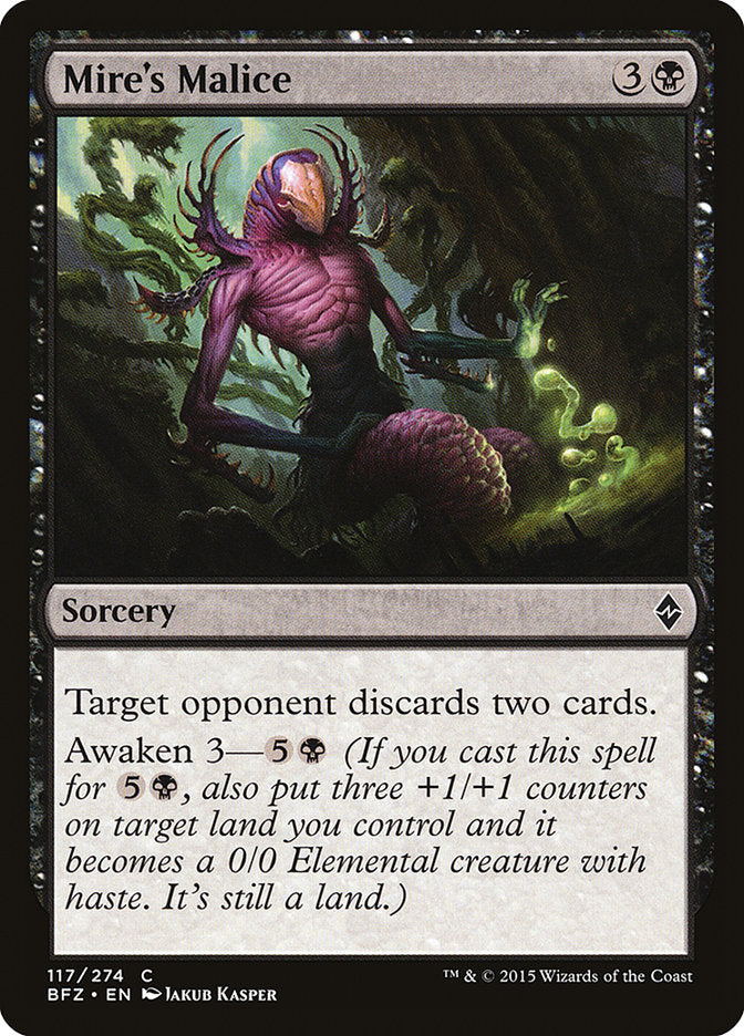 Mire's Malice [Battle for Zendikar] | Gear Gaming Fayetteville