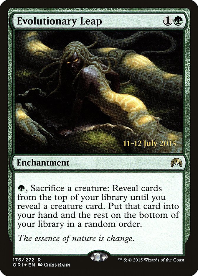 Evolutionary Leap [Magic Origins Prerelease Promos] | Gear Gaming Fayetteville