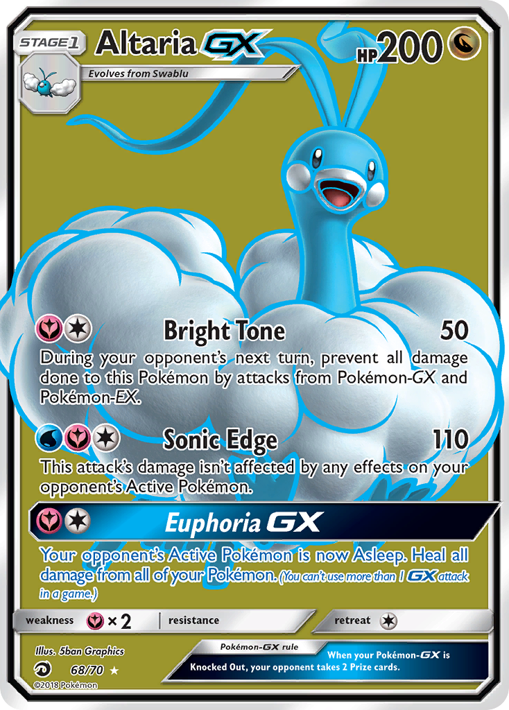 Altaria GX (68/70) [Sun & Moon: Dragon Majesty] | Gear Gaming Fayetteville