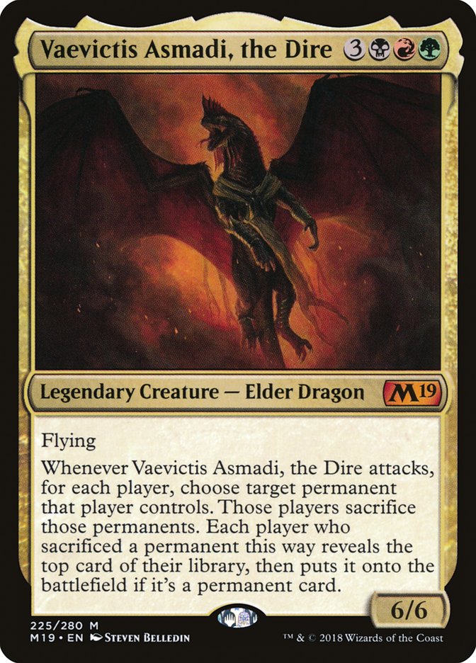 Vaevictis Asmadi, the Dire [Core Set 2019] | Gear Gaming Fayetteville