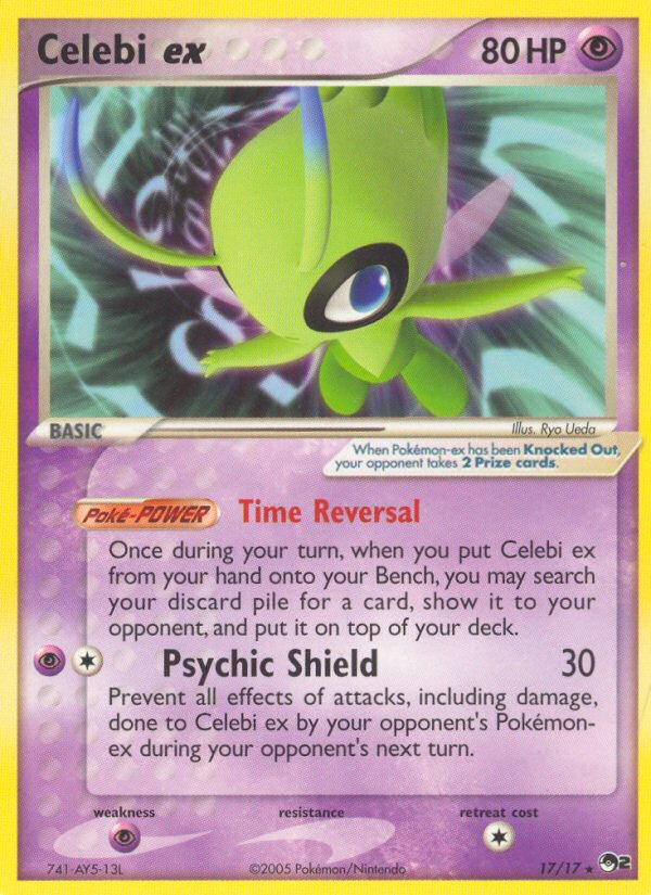 Celebi ex (17/17) [POP Series 2] | Gear Gaming Fayetteville