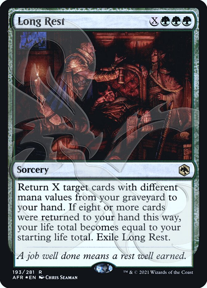 Long Rest (Ampersand Promo) [Dungeons & Dragons: Adventures in the Forgotten Realms Promos] | Gear Gaming Fayetteville